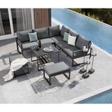 Ambia Garden VRTNA LOUNGE GARNITURA aluminij | Shoptok.si