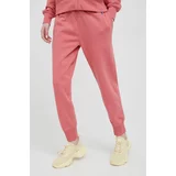 Polo Ralph Lauren Donji dio trenirke za žene, boja: ružičasta, glatki materijal