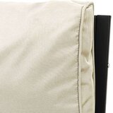  Vrtne stolice s jastucima boje pijeska 2 kom 62x75x79 m čelične | shoptok.hr