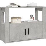  Komoda siva boja betona 80x30x60 cm od konstruiranog drva | Eponuda.ba