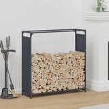  Stalak za drva antracit 90x28x90 cm Hladno valjani čelik | shoptok.hr