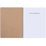 Blok KOLEGIJ A4 KARO 80L PURE GLAM HERLITZ 50021741 | Shoptok.si