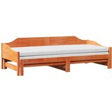  Dnevni krevet na razvlačenje voštano smeđi 90x200 cm | shoptok.hr