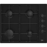 Beko HIBG64120SB ploča za kuhanje Crno Ugradbeni 60 cm Plin 4 zone(s) | Shoptok.si