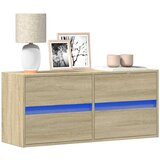 vidaXL Zidni TV ormarić LED boja hrasta sonome 100x31x45 cm | shoptok.hr
