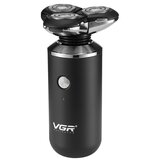 SARAHE VGR V-317 5W USB vsesmerni tridimenzionalni plavajoči tri-omrežni električni brivnik, (22149304) | Shoptok.si
