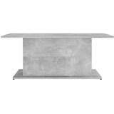  Stolić za kavu siva boja betona 102 x 55,5 x 40 cm od iverice | shoptok.hr
