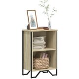 vidaXL Knjižna omara sonoma hrast 50x31x74,5 cm inženirski les Cene