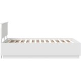  Krevetna konstrukcija Bijelo 135 x 190 cm Konstruirano drvo | shoptok.hr