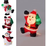  LED spoljašnja božićna dekoracija 20xLED/2xAA 24 cm IP44 santa | Eponuda.com