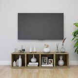 TV ormarići 2 kom boja hrasta 37 x 35 x 37 cm konstruirano drvo | shoptok.hr