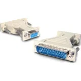 Adapter DB9F to DB25M Bež