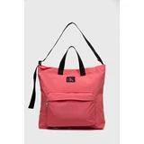 Calvin Klein Jeans Torbica roza barva