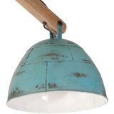  Stropna svetilka 25 W obrabljeno modra 29x18x85 cm E27, (21410245) | Shoptok.si