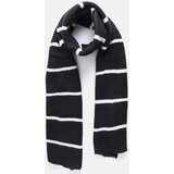 Gemre Black scarf with white stripes Kari | shoptok.hr