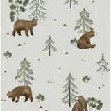 Lilipinso Otroška tapeta 10 m x 50 cm Mountain & Bears –