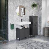 Germania antracitno siva omarica za pod umivalnik 60x56 cm arcena | Shoptok.si