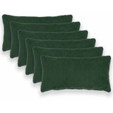  Presvlaka za jastuk 6 pcs HEERLEN Tamnozelena 40 x 70 cm Bouclé | shoptok.hr