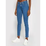 Lee Jeans hlače Scarlett L526PQXS 112111816 Mornarsko modra Skinny Fit