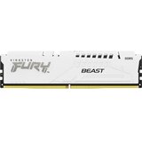 Kingston dimm DDR5, 16GB, 5.200MHz, fury beast, white xmp (KF552C40BW-16) | ePonuda.com