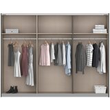 Rauch Möbel omara z drsnimi vrati, bela, hrast artisan | Shoptok.si
