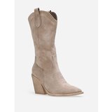 La Modeuse Škornji 75649_P179013 Bež | Shoptok.si