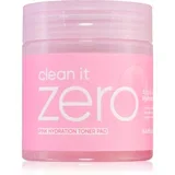 clean it zero Pink Hydration Toner Pad tonizirajoče blazinice z vlažilnim učinkom 70 kos