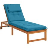  Jastučić za ležaljku GEMERT 100% poliester Svjetloplava - Svjetloplava 190 x 60 x 9 cm Poliester | shoptok.hr
