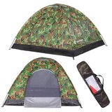 springos Šotor za dve osebi dimenzij 200x200 cm v vojaškem stilu., (21638387) | Shoptok.si