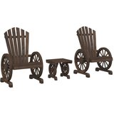 Maison Chic Seti vrtnega pohištva - Vrtna garnitura - Vrtni pohištvo set 3-delna trden les jelke, (21810102) | Shoptok.si