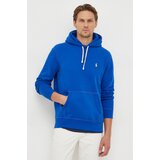 Polo Ralph Lauren Pulover moška, mornarsko modra barva, s kapuco | Shoptok.si