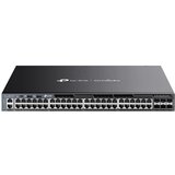 Tp-link Omada 48-Port Gigabit Stackable L3 Managed PoE+ Switch with 6 10G Slots | shoptok.hr