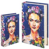 Signes Grimalt Košare, škatle in košarice Knjižna Škatla Set 2 U Modra | Shoptok.si
