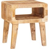vidaXL Konačni stolovi s policom 40 x 32 x 46 cm masivno drvo manga | shoptok.hr