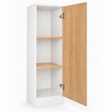 MID.YOU ARHIVSKA OMARA bela, medeni hrast | Shoptok.si