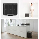 Brabantia Koš za smeti Bo Pedal Bin, 3 x 11 L, črn | Shoptok.si