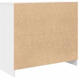  Komoda bijela 85x34x76 cm od konstruiranog drva | shoptok.hr
