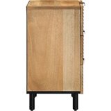  Noćni ormarić smeđi 50x33x60 cm Puno drvo Mango | shoptok.hr