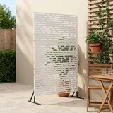  Zaslon za privatnost 100 x 50 x 180 cm Čelik Bijela | shoptok.hr