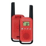 Motorola TALKABOUT T42 Rdeča – set 2 walkie-talkie naprav, domet do 4 km | Shoptok.si