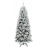  Umjetno božićno drvce Bijela 210 cm PVC, plastika, čelik i PE | shoptok.hr