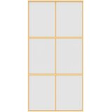  Klizna vrata zlatna 102,5x205 cm matirano staklo ESG i aluminij | Eponuda.ba