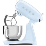 Smeg SMF05PBEU Kuhinja stroj pastelno v modre barve slogu 50-ih, 1000 W, 4,8 l skleda za mešanje in dodatki | Shoptok.si