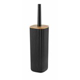 Wenko WC garnitura Rotello (črna, bambus) Cene