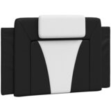  The Living Store Vzglavna stranica črna in bela 80 cm umetno usnje - Vzglavna Stranica, (21498779) | Shoptok.si