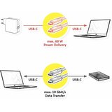 Roline kabel USB 3.2 2x2 C-C AOC PD 60W 15m črn, (5000319526) | Shoptok.si