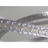  LED luster na sajli sa prigušiva LED/90W/230V 3000-6500K, prečnik 47 cm + daljinski upravljač | Eponuda.com