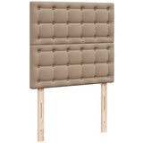  Okvir kreveta s madracem cappuccina 80x200 cm umjetna koža | shoptok.hr