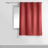 Douceur d intérieur Rdeča zavesa 140x180 cm Essentiel – u