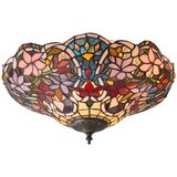 Endon 70709 - Plafonsko svetlo Tiffany SULLIVAN 2xE27/60W/230V, prečnik 40 cm | Eponuda.com